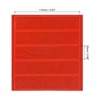 Unique Bargains High Visibility Washable Warning Safety Reflective Stickers 15 Pcs - 2 of 4