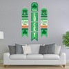 Big Dot of Happiness St. Patrick's Day - Hanging Vertical Paper Door Banners - Saint Paddy's Day Party Wall Decoration Kit - Indoor Door Decor - 2 of 4