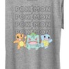 Women's - Pokémon - Partners Trio Pastel Pokemon Short Sleeve Graphic T-Shirt - 2 of 4