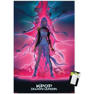 Trends International Netflix KPop Demon Hunters (2025) - Rumi Dimensional Rip Unframed Wall Poster Prints - 1 of 4