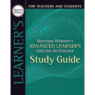  Merriam-Webster's Advanced Learner's English Dictionary - (Paperback) 