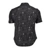 Split Coast Men's Charcoal Raven Geometric Print Sport Shirt - 3 of 3
