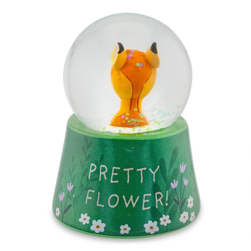 Disney Bambi "Pretty Flower" Mini Light-Up Snow Globe | 2.5 Inches Tall, 3 of 10