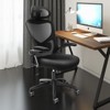 VEVOR Office Chair with Adjustable Lumbar Support, High Back Ergonomic Desk Chair with Adjustable Headrest, Ergonomic Office Chair Backrest - 2 of 4