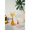 Pear Base Wine Glass – 9.5" Tall Themed Drinkware by Kalalou - 3 of 3