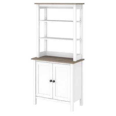 target bookshelf with doors