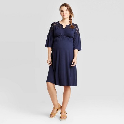 target blue lace dress