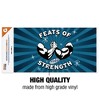 Seinfeld Feats Of Strength Automotive Bumper Sticker - 3 of 4