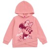 Disney Minnie Mouse Princess Little Mermaid Lilo & Stitch Baby Girls Pullover Fleece Hoodie and Pants Outfit Set Newborn to Infant - 3 of 4