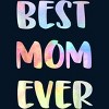 Men's Design By Humans Best Mom Ever Rainbow Bubble Text By MiuMiuShop T-Shirt - 2 of 2