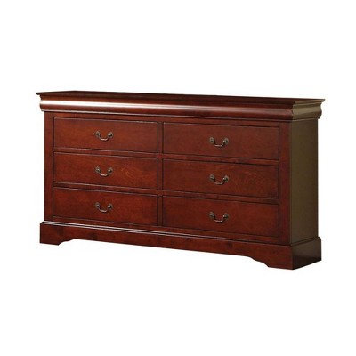 Antique Gray 60" Sophisticated Dresser with Dovetail Drawers