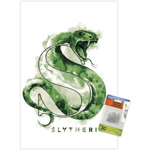 Trends International Harry Potter Slytherin House Logo Unframed Wall Poster Prints - 1 of 4