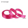 Unique Bargains Double Face Wide Satin Ribbon with Gold Edges for Wedding Bouquet - 2 of 4