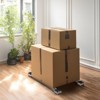 VEVOR Heavy Duty Furniture Appliances Rollers, 660 lbs Total Load, Extendable Appliance Rollers Mobile Washing Machine Base, White - 2 of 4