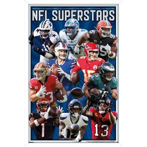 Trends International NFL League - Superstars 25 Framed Wall Poster Prints - 1 of 4