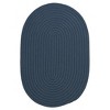 Colonial Mills Port Royale Braided Rug, Lake Blue 42"x66", Oval Shape - 2 of 4