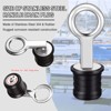 Boat Drain Plug, Snap & Twist-Turn Dual Modes, Marine-Grade Brass with Rubber Seal, Anti-Corrosion & Vibration-Proof for Bilge Transom - 4 of 4