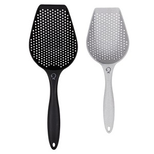 The Lakeside Collection Set of 2 Eco Scoop Colander - 1 of 3