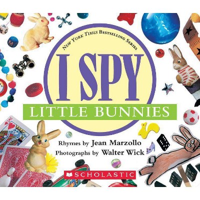  I Spy Little Bunnies ( I Spy) - by Jean Marzollo (Board Book) 