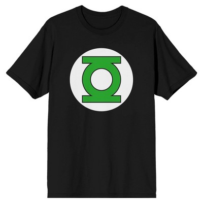 DC Comics Green Lantern Logo Men’s Black Graphic Tee