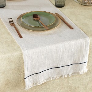 Olive & Linen Heritage Table Runner - 1 of 4