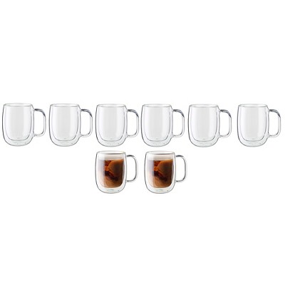 target glass coffee mugs