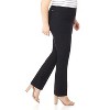 Rekucci Curvy Woman  Straight Leg Pull-On Pants with Tummy Control - 2 of 4