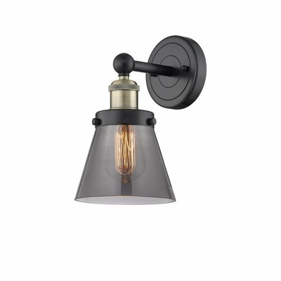 Cone - 1 Light Wall Sconce In Industrial Style-10 Inches Tall and 6.5 Inches Wide