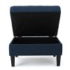 NicBex Modern 28" Rectangle Storage Ottomans Wood Footstools with Button Tufted Top for Bedroom and Living Room - 3 of 4