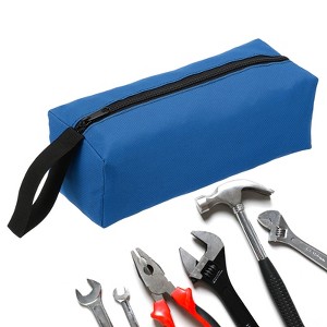 Unique Bargains Oxford Cloth Multi-Purpose Organizing Zipper Electrician Tool Bag - 1 of 4