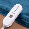 Whizmax Heated Blanket Electric Throw, Flannel Heating Blankets - 3 of 3
