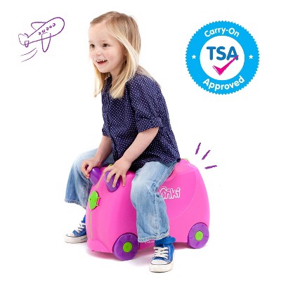 Trunki Kids' Ride-On Hardside Carry On Suitcase - Trixie