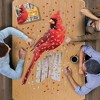 Madd Capp I Am Cardinal 1000-Piece Puzzle, Bird-Shaped Jigsaw, 21x36" Size - 3 of 4