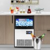 100 lbs/24H Commercial Ice Maker ¨C Stainless Steel Under-Counter/Freestanding Ice Machine with 100 lbs Storage - 3 of 4
