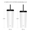 Joyjolt Vacuum Insulated Tumbler With Flip Lid And Straw Stainless Steel  Tumbler For Hold/cold Drinks Leakproof Water Bottle : Target