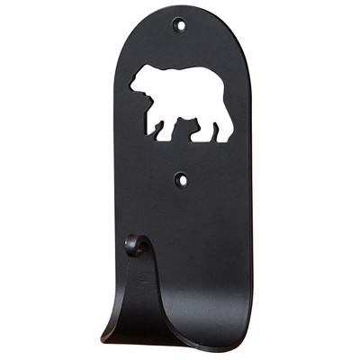 Park Designs Black Bear Single Hook - Set of 2