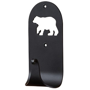 Park Designs Black Bear Single Hook - Set of 2 - 1 of 4