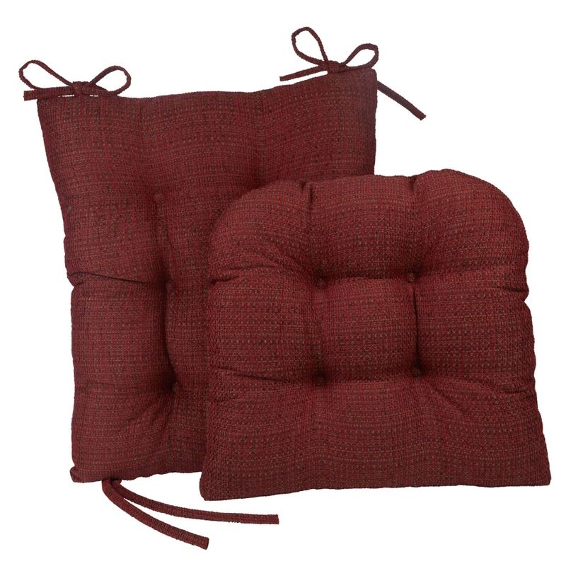 Gripper Tyson XL Rocking Chair Seat and Back Cushion Set - Red, 3 of 5