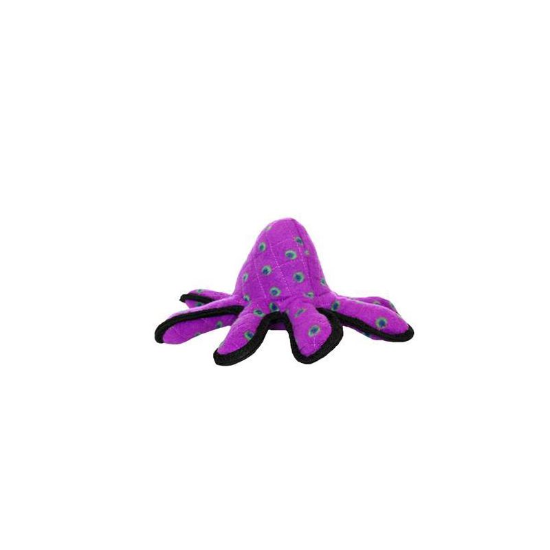 Tuffy Ocean Creature Octopus Dog Toy - Purple - S, 5 of 6