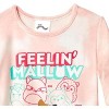 SQUISHMALLOWS Little/Big Girl's Cozy Long Sleeve 4-Piece Pajama Set - 3 of 4