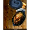 Bayou Classic 7418 12-qt Cast Iron Oval Roaster Features Domed Cast Iron Lid Perfect - 2 of 2