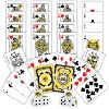 MasterPieces Officially Licensed NCAA Iowa Hawkeyes 2-Pack Playing cards & Dice set for Adults - 3 of 4