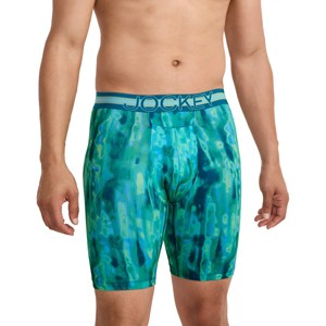 Jockey Sport Men's Stability Pouch Microfiber 9" Long Leg Boxer Brief - 1 of 3