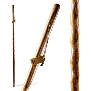 Brazos - Brazos 58 Twisted Oak Backpacker Walking Stick, Brown - 1 of 1