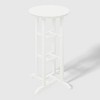 WestinTrends Malibu 42" All Weather HDPE Outdoor Patio Bar Height Bistro Table - Round - 4 of 4