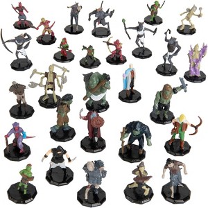Monster Protectors Painted Fantasy Mini Figures for D&D - 1"  28 Pieces - 1 of 4