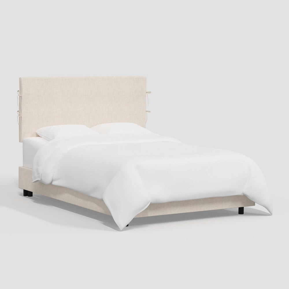 Photos - Furniture Cover California King Bellmead Slipcover Bed Linen Sandstone - Threshold™ design