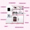 Kinder King Wooden Kids Play Kitchen, Toy Kitchen Playset for Toddler, Pretend Oven, Microwave,  Realistic Kitchen Sets for Boys Girls Age 3+ - 3 of 4