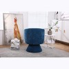 Swivel Accent Chair Armchair, Round Barrel Chair in Fabric for Living Room Bedroom - 2 of 4