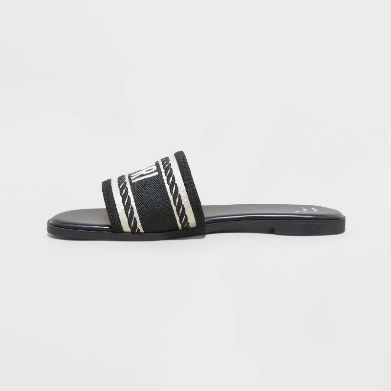 Women&#39;s Nat Slide Sandals - A New Day&#8482;, 3 of 12